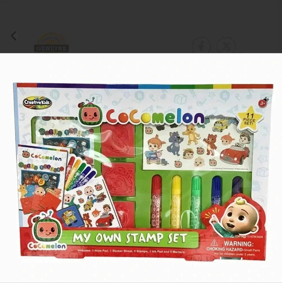 creative kids Other - Creative Kids Cocomelon My Own Stamp Set Children Toy 3y+